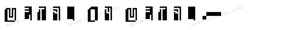 Metal On Metal字体转换
